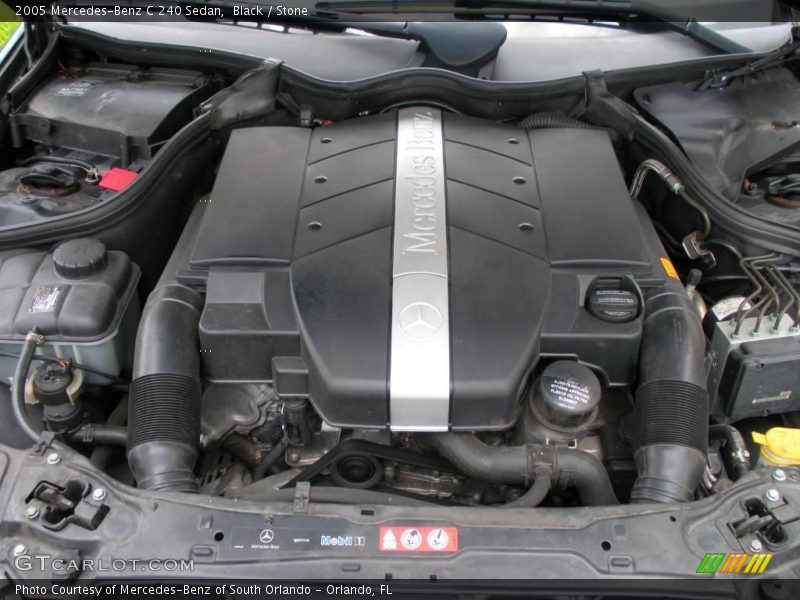 Black / Stone 2005 Mercedes-Benz C 240 Sedan