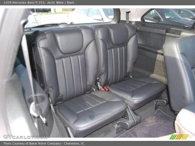Arctic White / Black 2008 Mercedes-Benz R 350