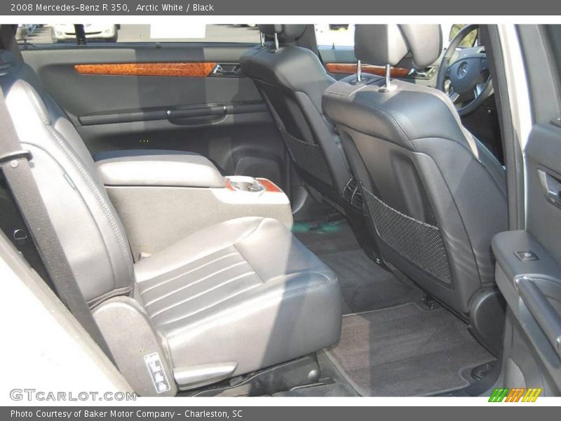 Arctic White / Black 2008 Mercedes-Benz R 350