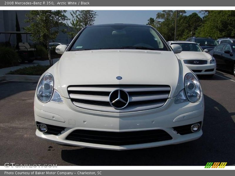 Arctic White / Black 2008 Mercedes-Benz R 350