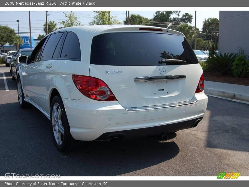 Arctic White / Black 2008 Mercedes-Benz R 350