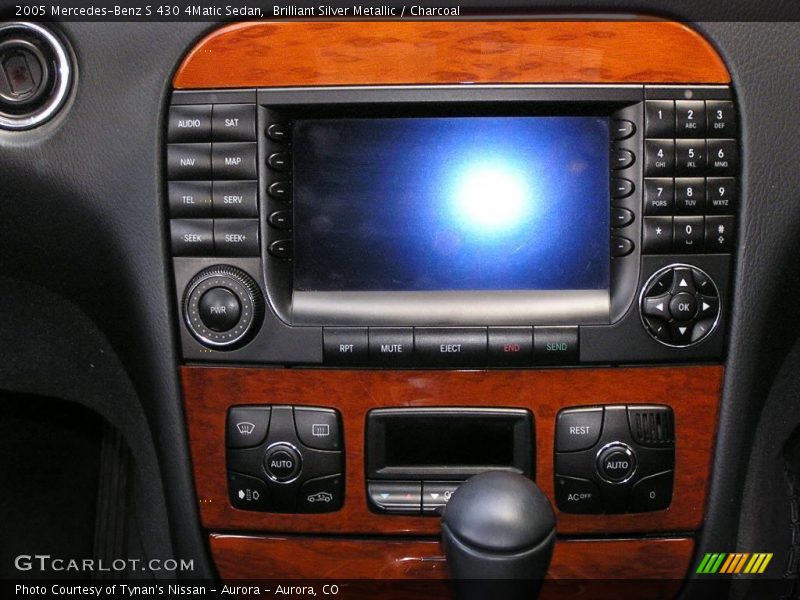 Brilliant Silver Metallic / Charcoal 2005 Mercedes-Benz S 430 4Matic Sedan