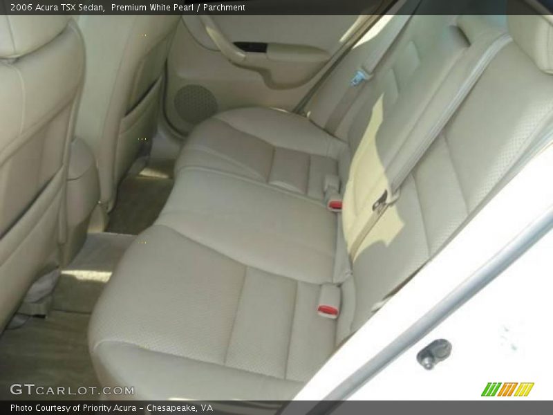 Premium White Pearl / Parchment 2006 Acura TSX Sedan