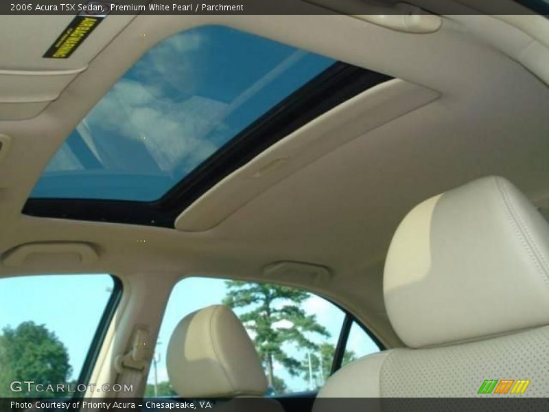 Premium White Pearl / Parchment 2006 Acura TSX Sedan