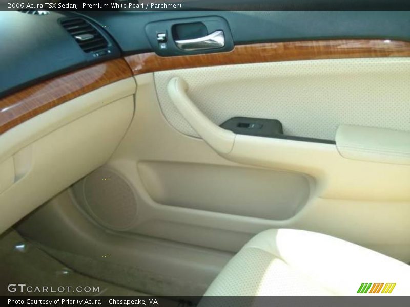 Premium White Pearl / Parchment 2006 Acura TSX Sedan