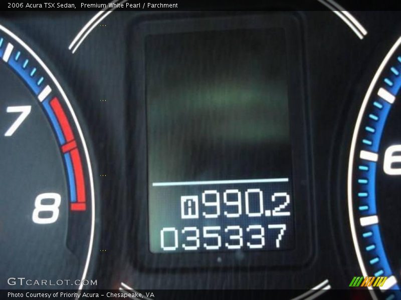 Premium White Pearl / Parchment 2006 Acura TSX Sedan