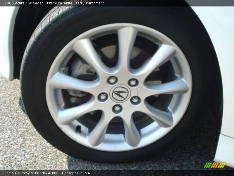Premium White Pearl / Parchment 2006 Acura TSX Sedan