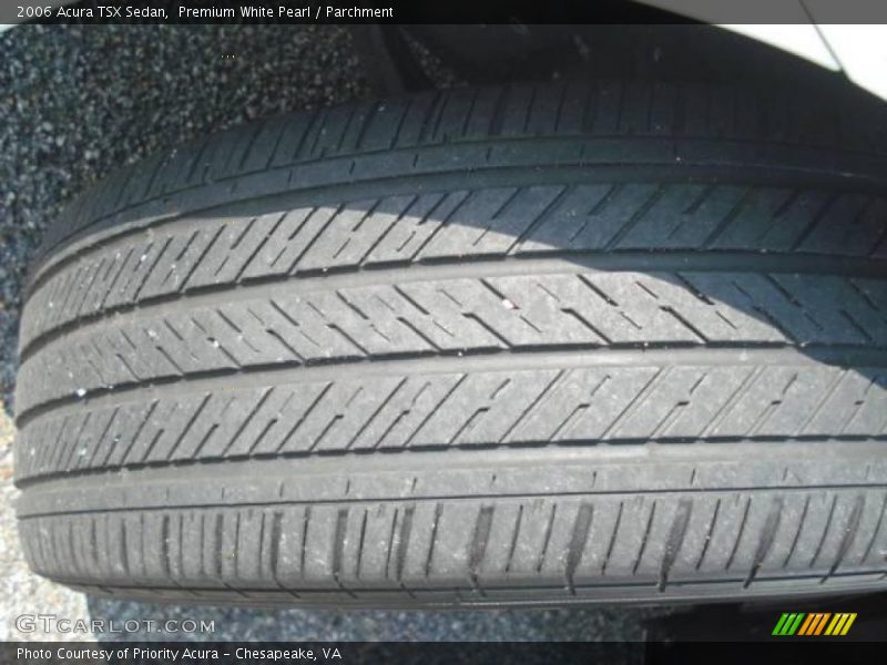 Premium White Pearl / Parchment 2006 Acura TSX Sedan