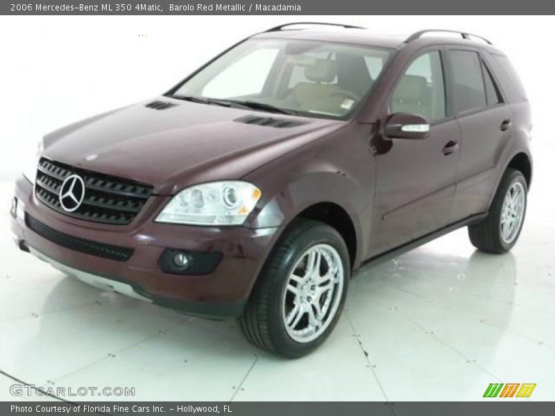 Barolo Red Metallic / Macadamia 2006 Mercedes-Benz ML 350 4Matic