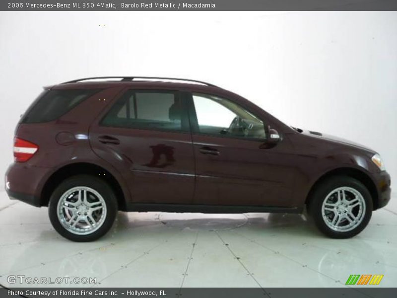 Barolo Red Metallic / Macadamia 2006 Mercedes-Benz ML 350 4Matic