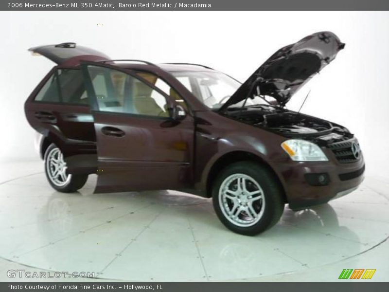 Barolo Red Metallic / Macadamia 2006 Mercedes-Benz ML 350 4Matic