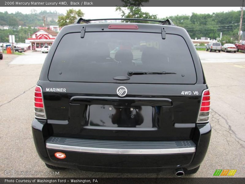 Black / Black 2006 Mercury Mariner Luxury 4WD