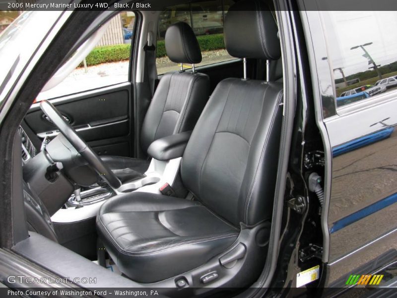 Black / Black 2006 Mercury Mariner Luxury 4WD