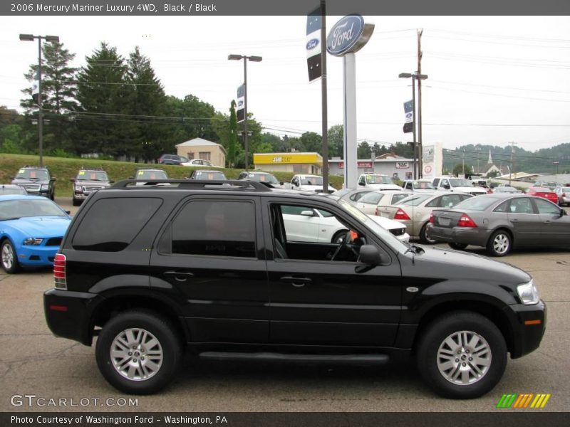 Black / Black 2006 Mercury Mariner Luxury 4WD