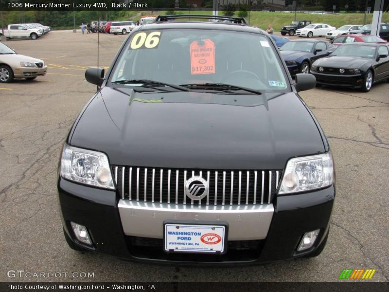 Black / Black 2006 Mercury Mariner Luxury 4WD