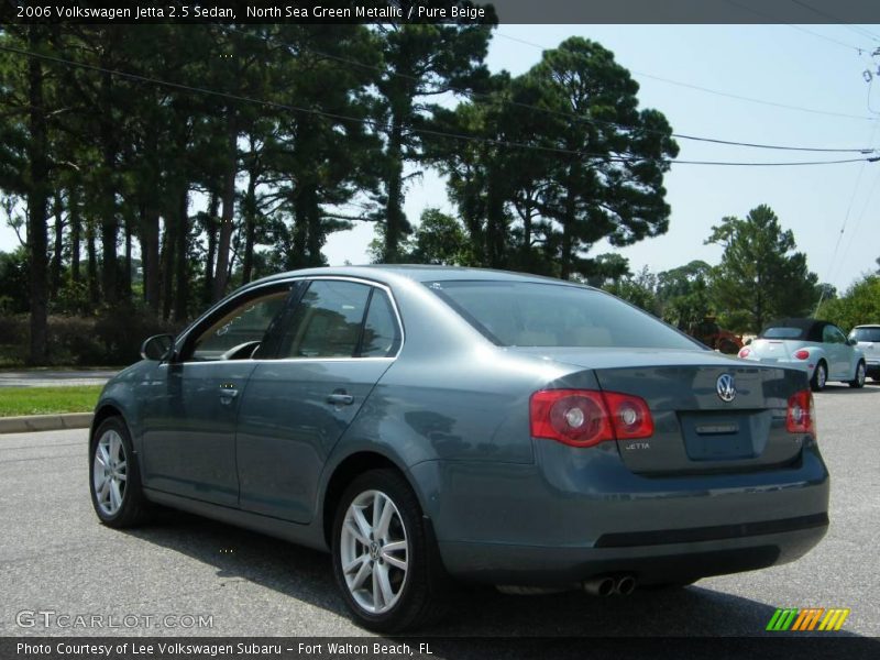 North Sea Green Metallic / Pure Beige 2006 Volkswagen Jetta 2.5 Sedan