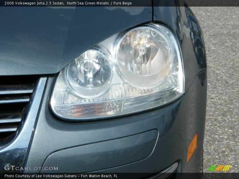 North Sea Green Metallic / Pure Beige 2006 Volkswagen Jetta 2.5 Sedan