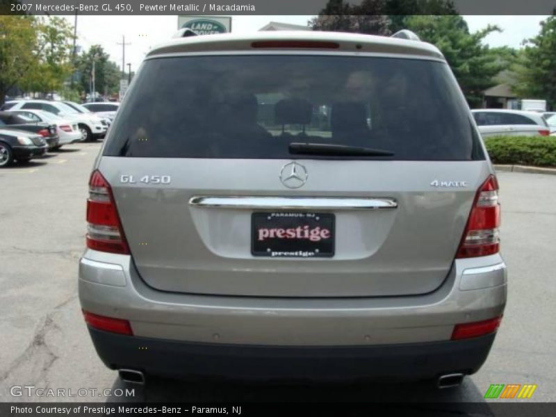 Pewter Metallic / Macadamia 2007 Mercedes-Benz GL 450