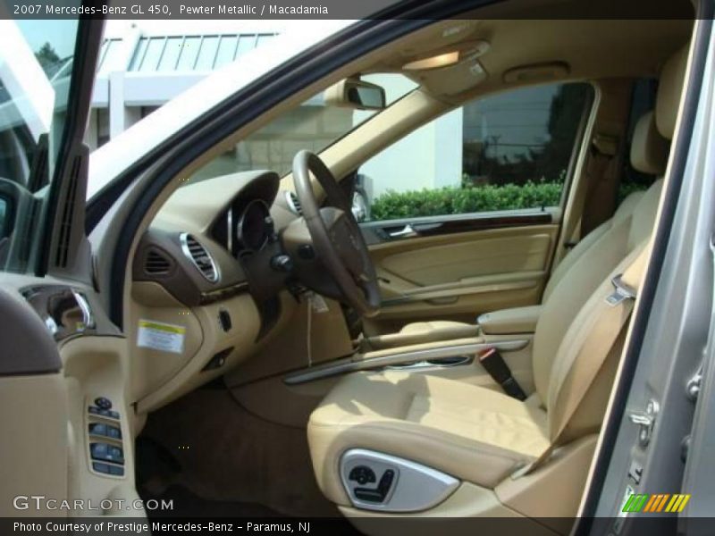 Pewter Metallic / Macadamia 2007 Mercedes-Benz GL 450
