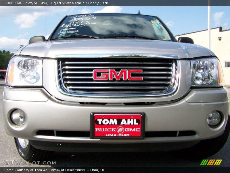 Liquid Silver Metallic / Ebony Black 2006 GMC Envoy SLE 4x4