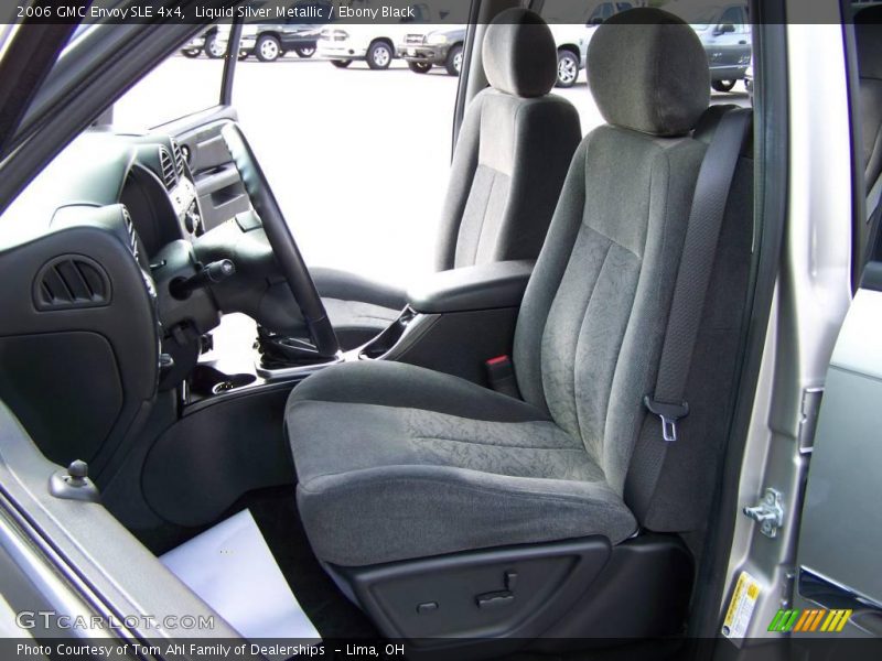 Liquid Silver Metallic / Ebony Black 2006 GMC Envoy SLE 4x4