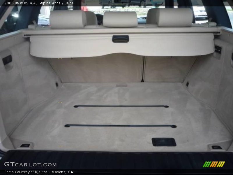 Alpine White / Beige 2006 BMW X5 4.4i