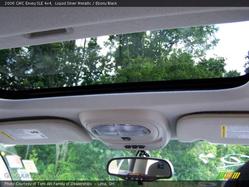 Liquid Silver Metallic / Ebony Black 2006 GMC Envoy SLE 4x4