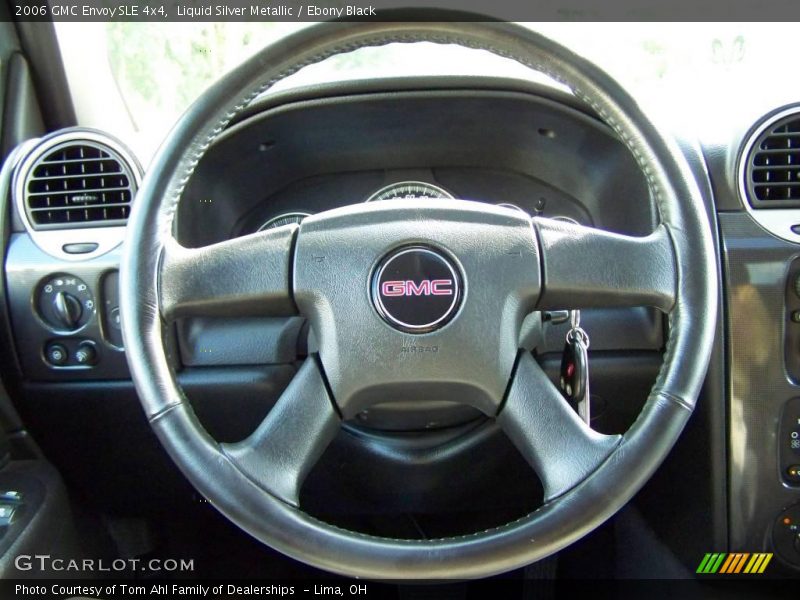 Liquid Silver Metallic / Ebony Black 2006 GMC Envoy SLE 4x4