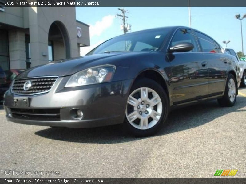 Smoke Metallic / Charcoal 2005 Nissan Altima 2.5 S