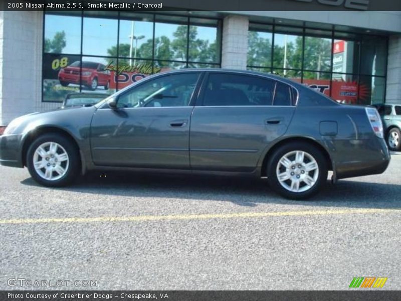 Smoke Metallic / Charcoal 2005 Nissan Altima 2.5 S