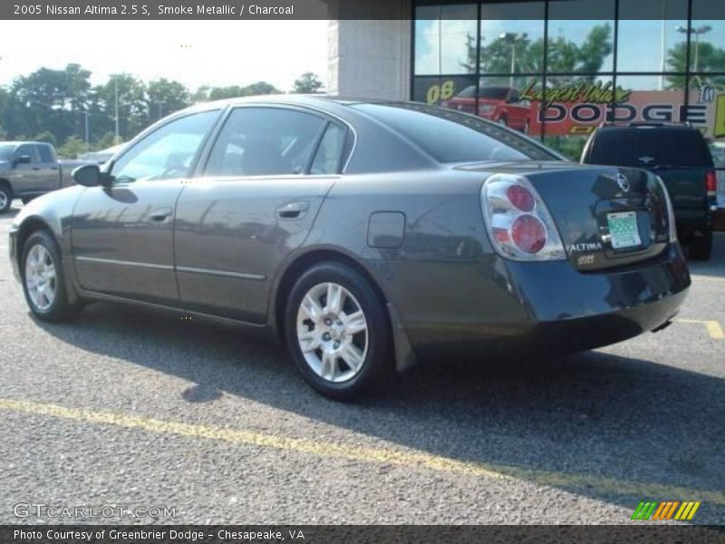 Smoke Metallic / Charcoal 2005 Nissan Altima 2.5 S