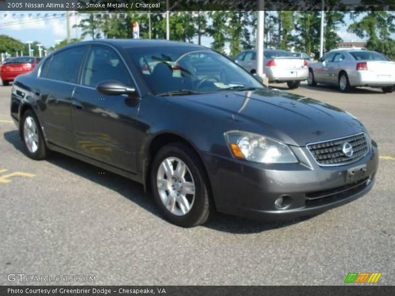 Smoke Metallic / Charcoal 2005 Nissan Altima 2.5 S