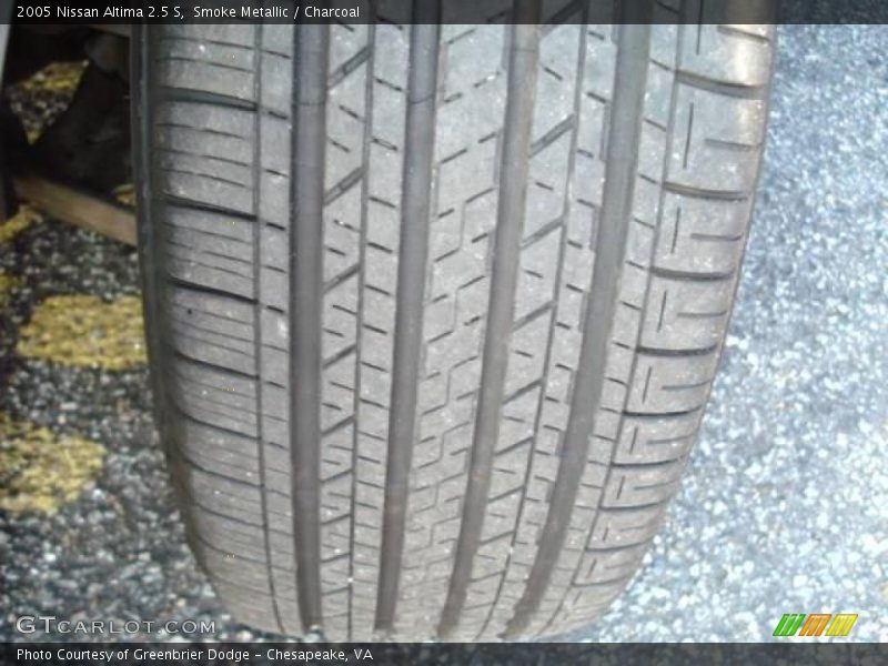 Smoke Metallic / Charcoal 2005 Nissan Altima 2.5 S