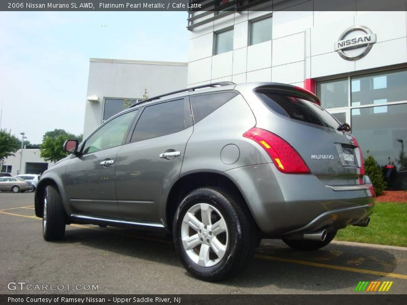 Platinum Pearl Metallic / Cafe Latte 2006 Nissan Murano SL AWD