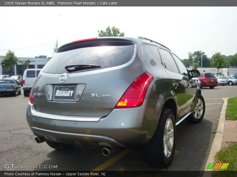 Platinum Pearl Metallic / Cafe Latte 2006 Nissan Murano SL AWD