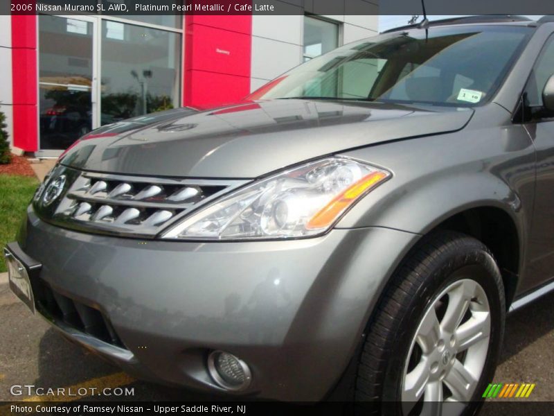 Platinum Pearl Metallic / Cafe Latte 2006 Nissan Murano SL AWD
