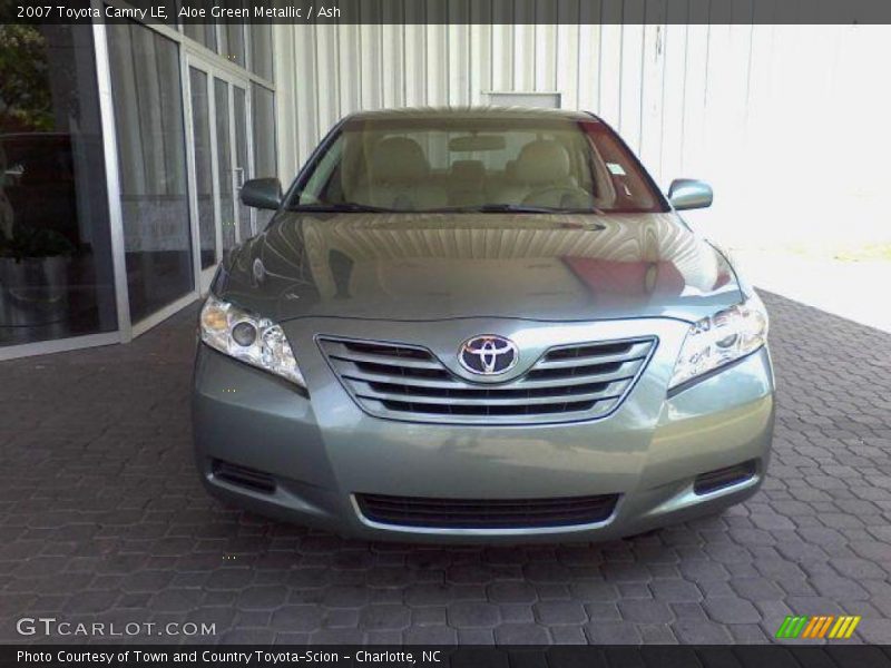 Aloe Green Metallic / Ash 2007 Toyota Camry LE