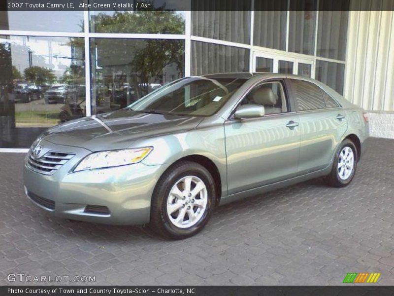 Aloe Green Metallic / Ash 2007 Toyota Camry LE
