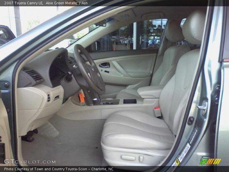 Aloe Green Metallic / Ash 2007 Toyota Camry LE
