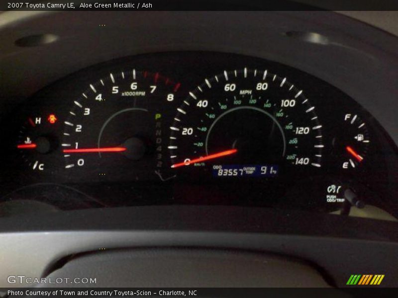 Aloe Green Metallic / Ash 2007 Toyota Camry LE