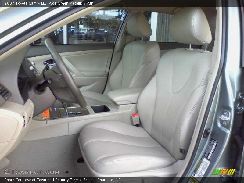Aloe Green Metallic / Ash 2007 Toyota Camry LE