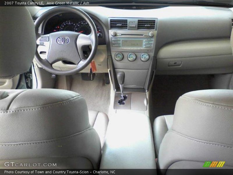 Aloe Green Metallic / Ash 2007 Toyota Camry LE