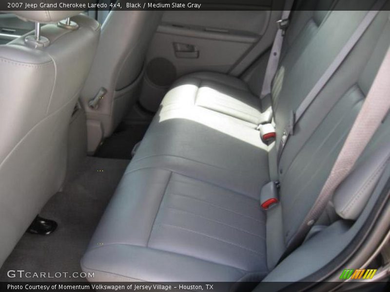 Black / Medium Slate Gray 2007 Jeep Grand Cherokee Laredo 4x4