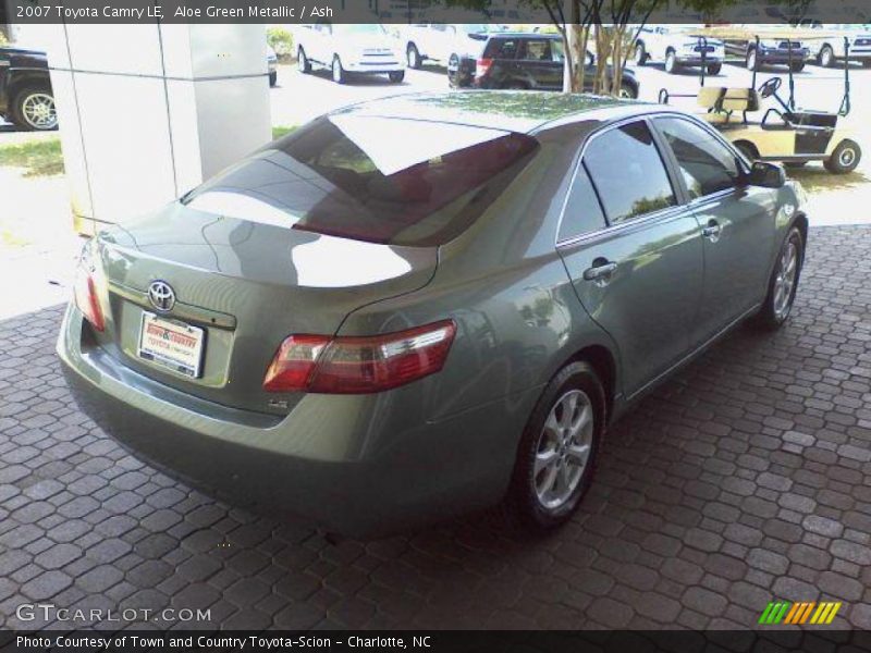 Aloe Green Metallic / Ash 2007 Toyota Camry LE