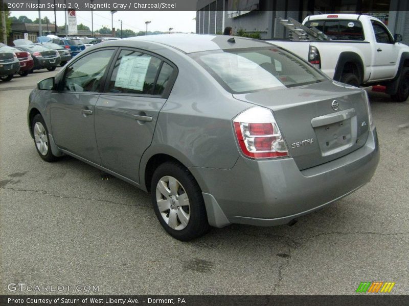 Magnetic Gray / Charcoal/Steel 2007 Nissan Sentra 2.0