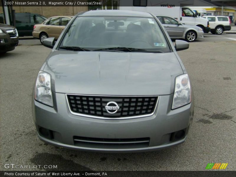 Magnetic Gray / Charcoal/Steel 2007 Nissan Sentra 2.0