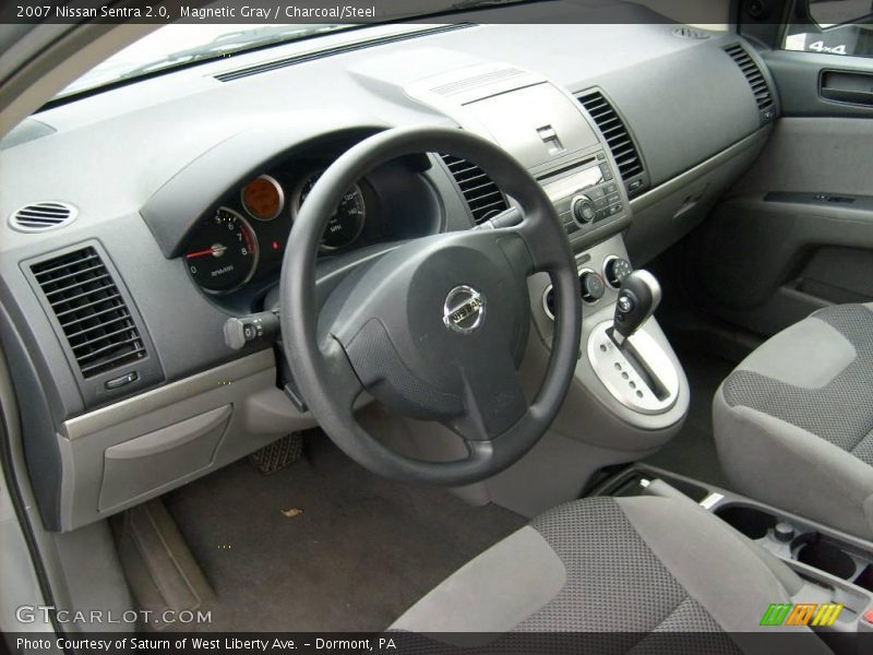 Magnetic Gray / Charcoal/Steel 2007 Nissan Sentra 2.0