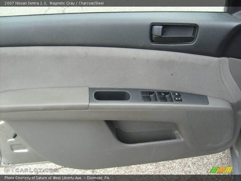 Magnetic Gray / Charcoal/Steel 2007 Nissan Sentra 2.0