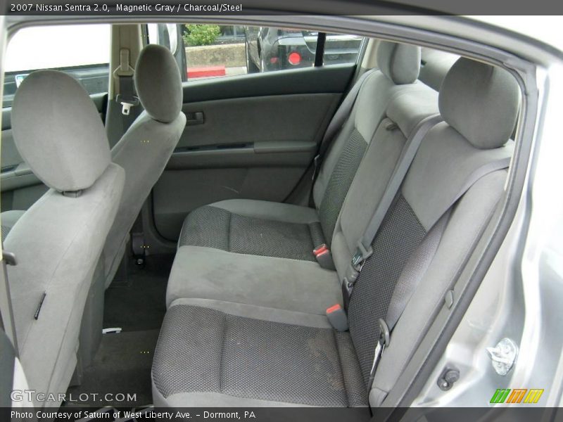 Magnetic Gray / Charcoal/Steel 2007 Nissan Sentra 2.0