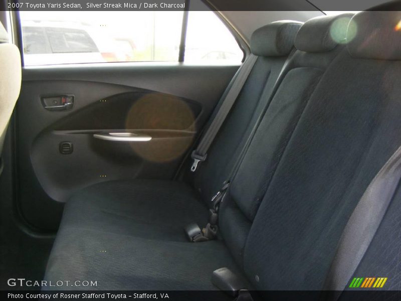 Silver Streak Mica / Dark Charcoal 2007 Toyota Yaris Sedan